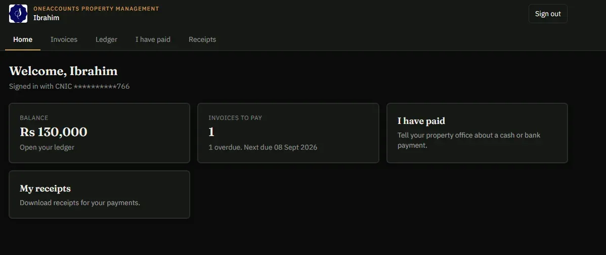 Tenant Portal